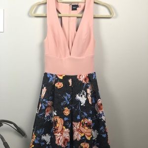 ASOS Sleeveless  Floral Dress Size 0